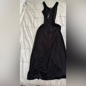 Elegant Black Maxi Dress